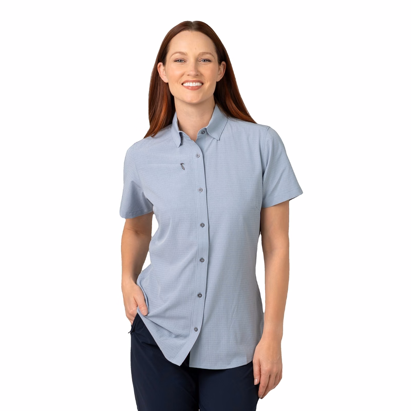Storm Creek Women's Naturalist 4-Way Stretch Short Sleeve Outdoor Shirt