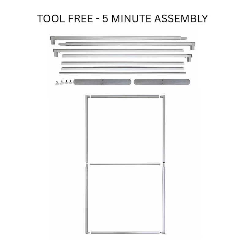 Hardware and bag only for Frontlit SEG Fabric Banner Stand, 40"x80", Graphics are not included