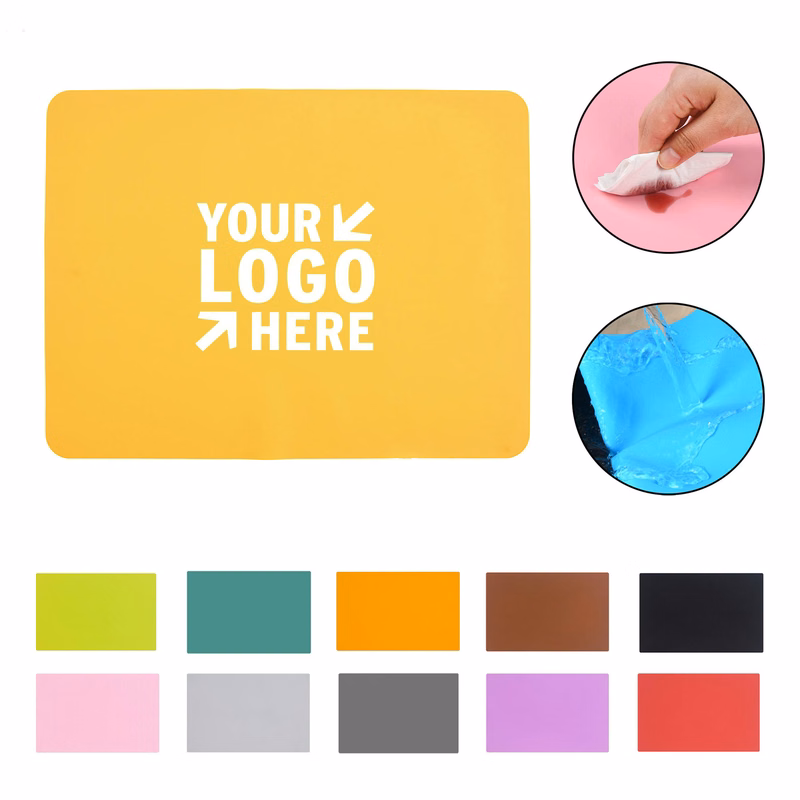 Square Silicone Placemat Kitchen Countermat