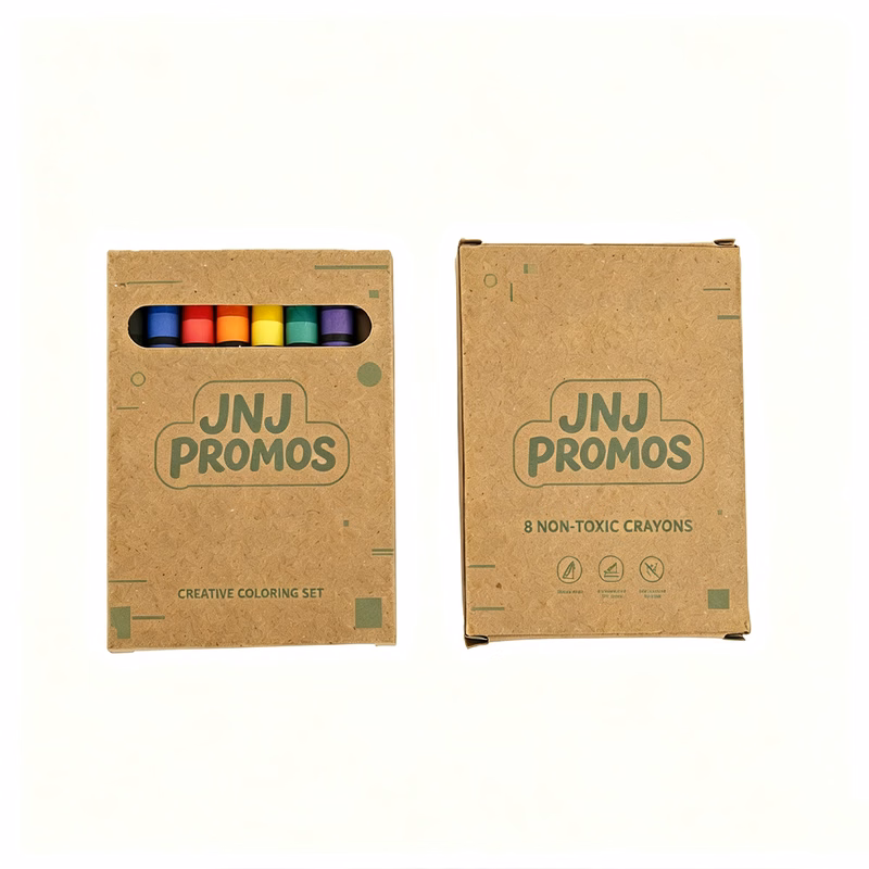 8 Count Paraffin Wax Crayons Set