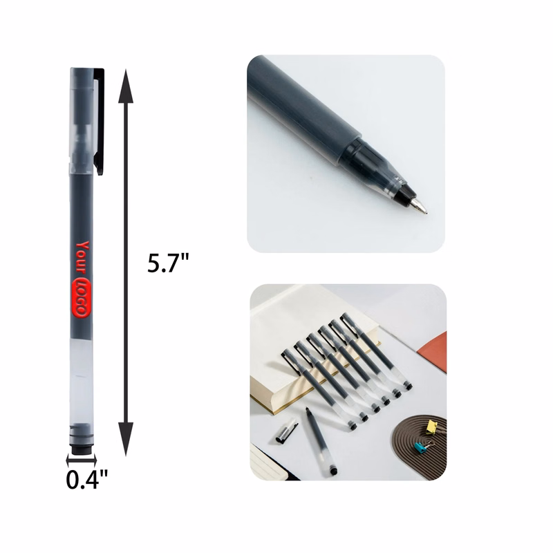 Transparent Black Signature Pen