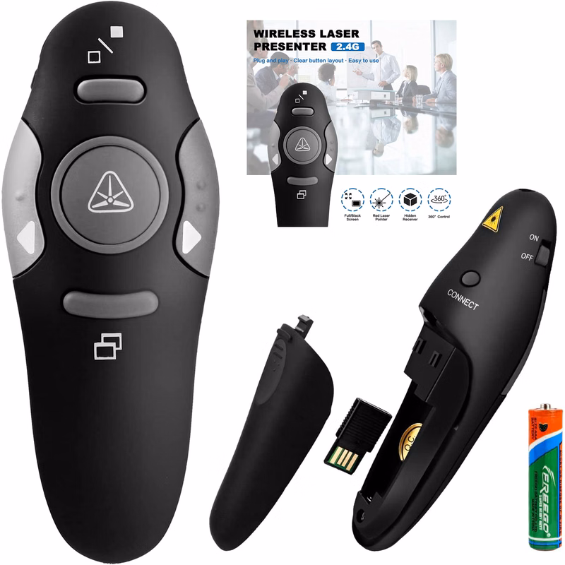 2.4GHz Wireless Presenter Remote Clicker