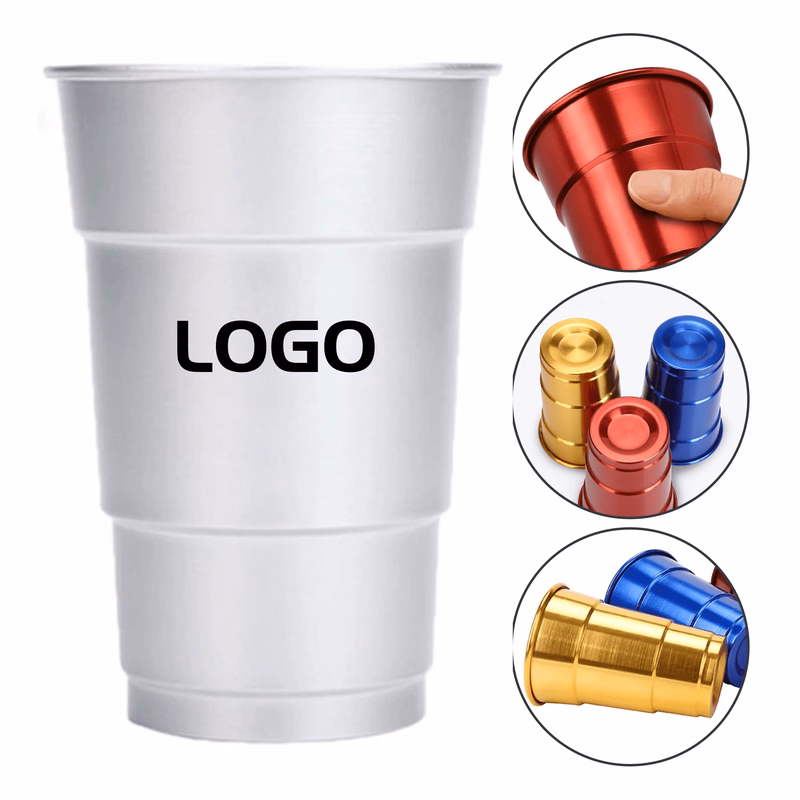 Lightweight Food-Grade Aluminum Outdoor Cup