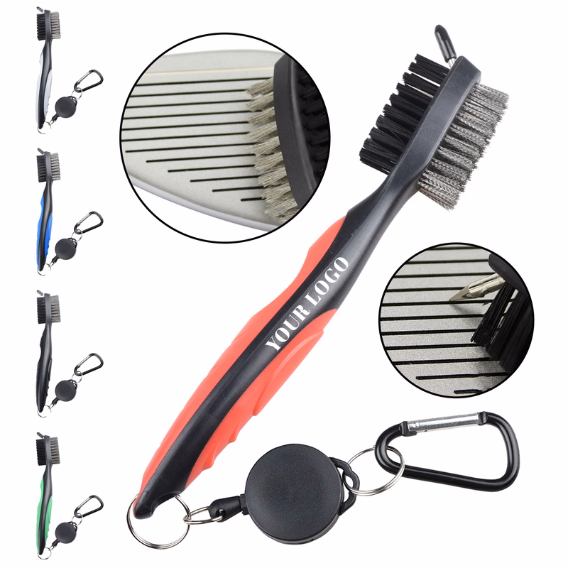 Portable Golf Brush with Comfortable Grip