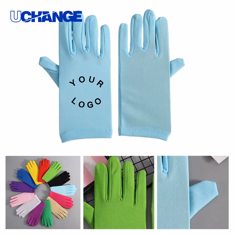 Polyester Etiquette Gloves Pair for Formal Events