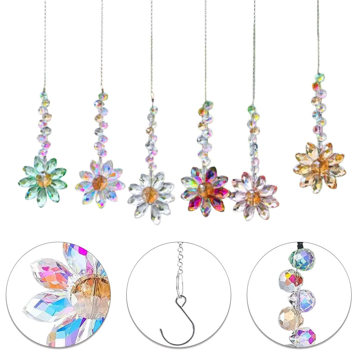 Handmade Beaded Crystal Charms 1