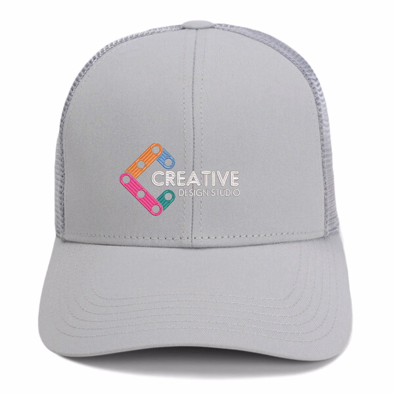 Imperial 1988M 6-Panel The Whitaker Mesh Back Poly Cap w/ Leatherette Patches or Embroidery