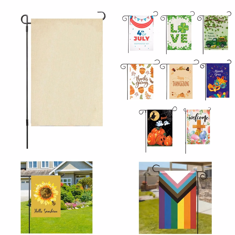12" x 18" Custom Garden Banner