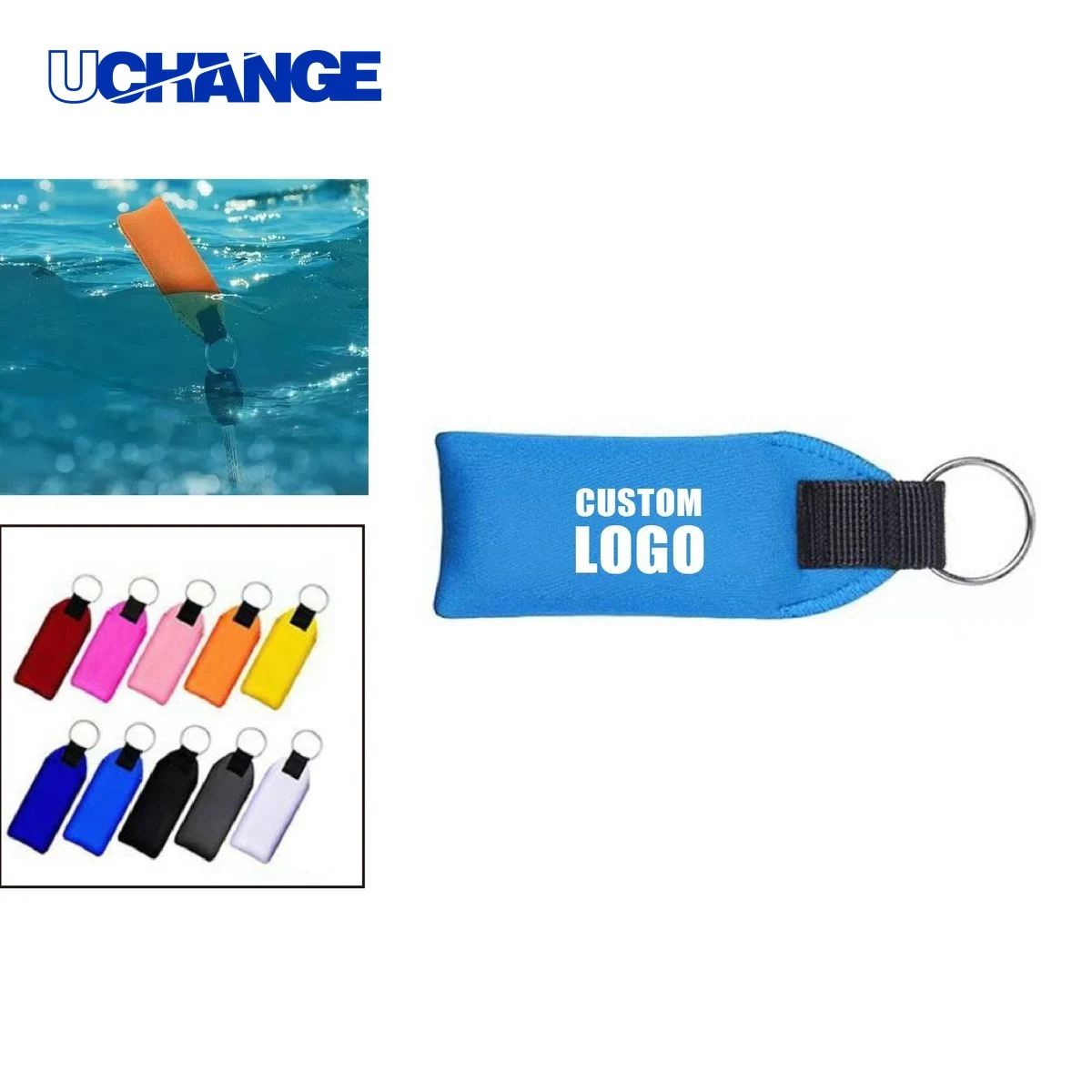 Floating Neoprene Keychain 1