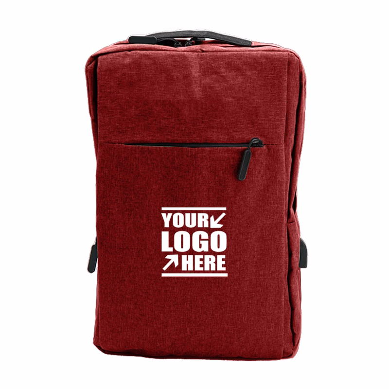 Oxford Laptop Backpack With USB