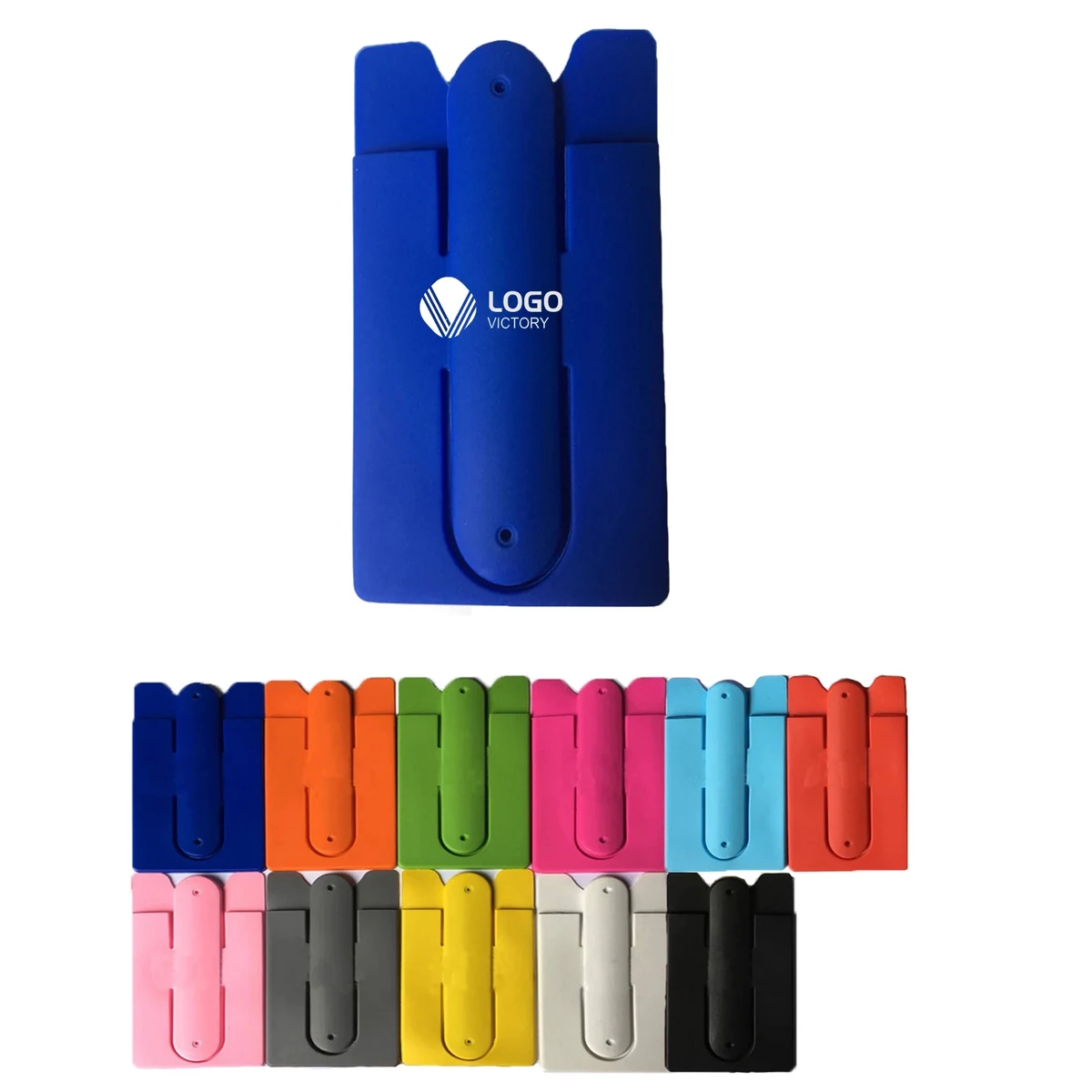 Silicone Phone Wallet w/Stand 1