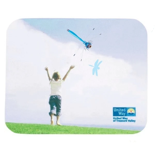 7" x 8" x 1/8" Full Color Soft Surface Mouse Pad 1