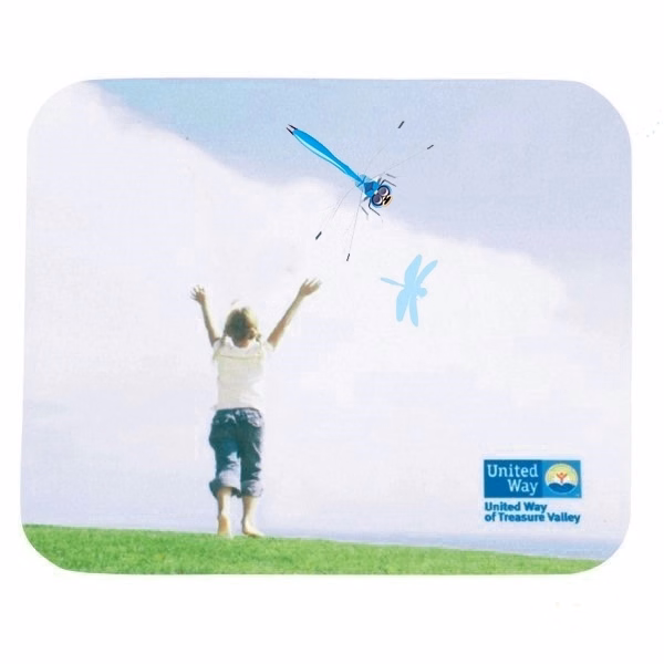 7" x 8" x 1/8" Full Color Soft Surface Mouse Pad