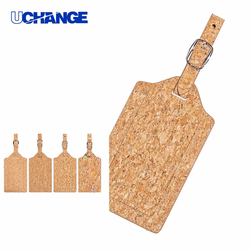 Cork Luggage Tag