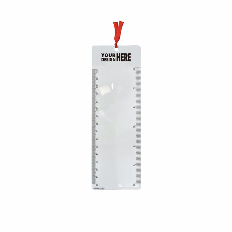 Office Bookmark Magnifier with Ruler