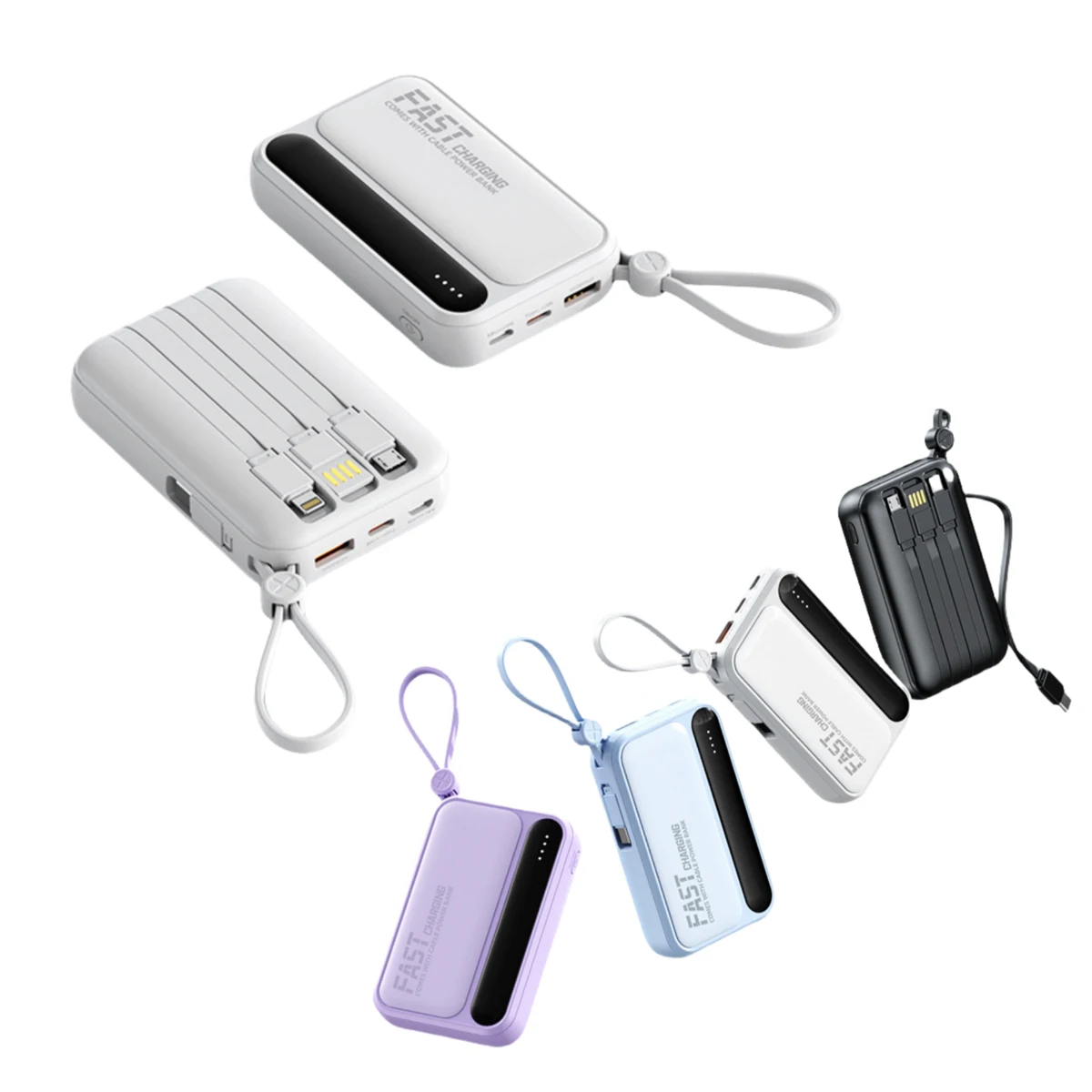 4-Port Fast Charging Power Bank With 10000mAh 1