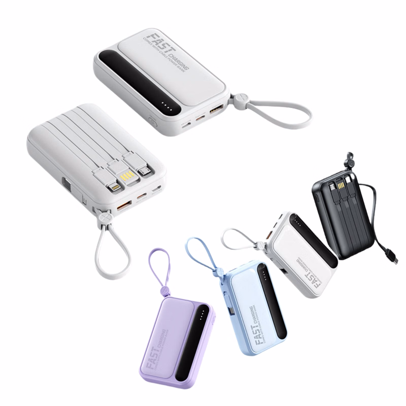 4-Port Fast Charging Power Bank With 10000mAh