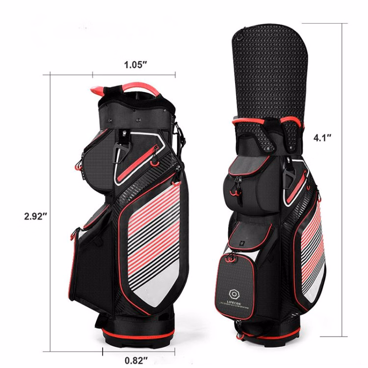 Golf Cart Bag 14 Way Organizer Divider Top with Handles