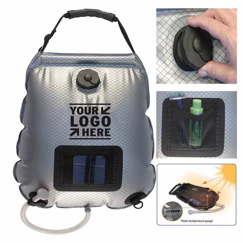 Switchable Head Solar Portable Free 5 Gallon Summer Solar Shower 