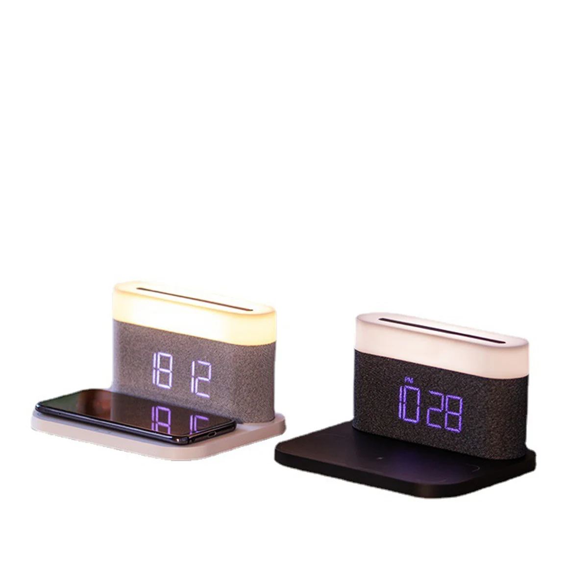 LED Digital Alarm Clock with Wireless Charging 1