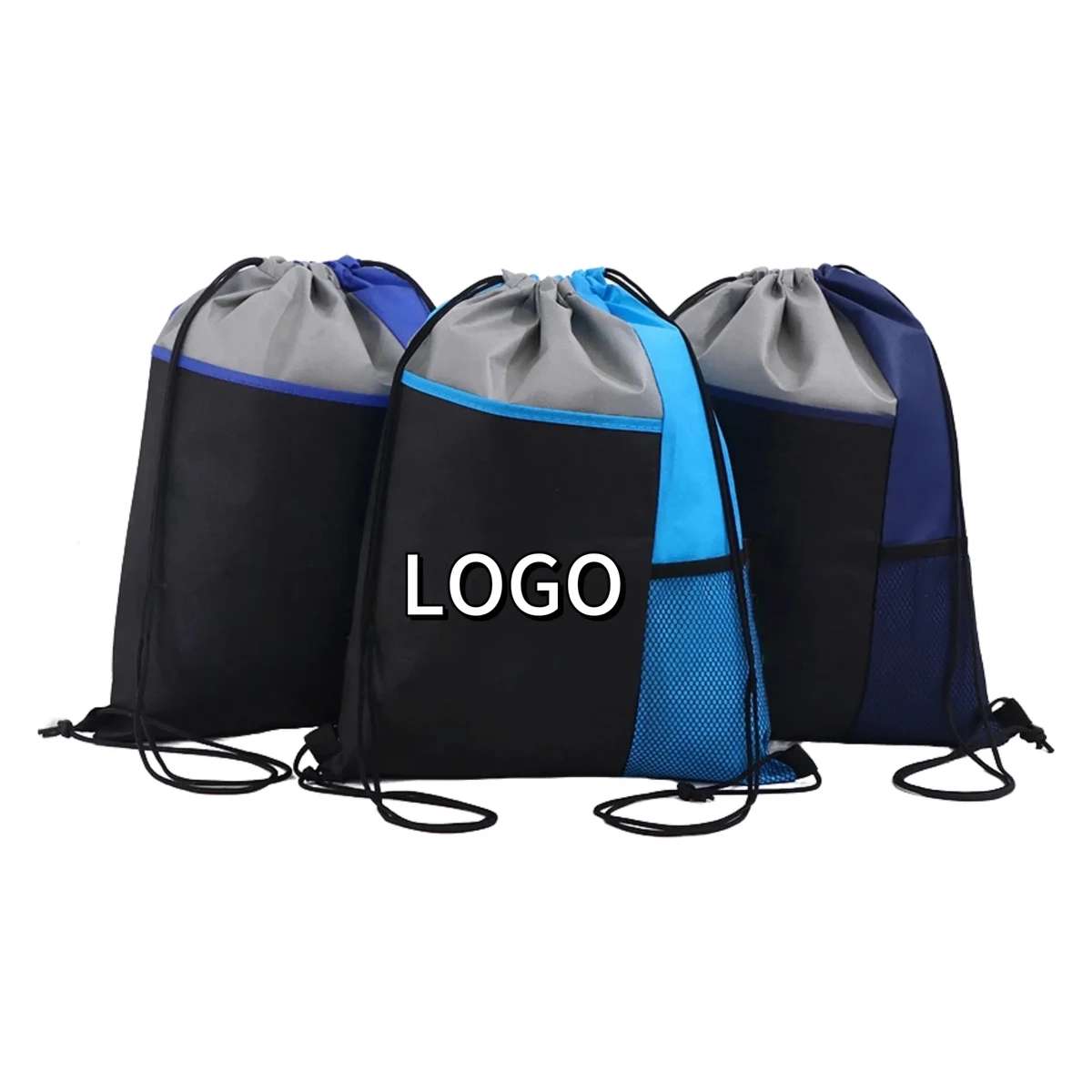 Polyester Drawstring Sports Backpack 1