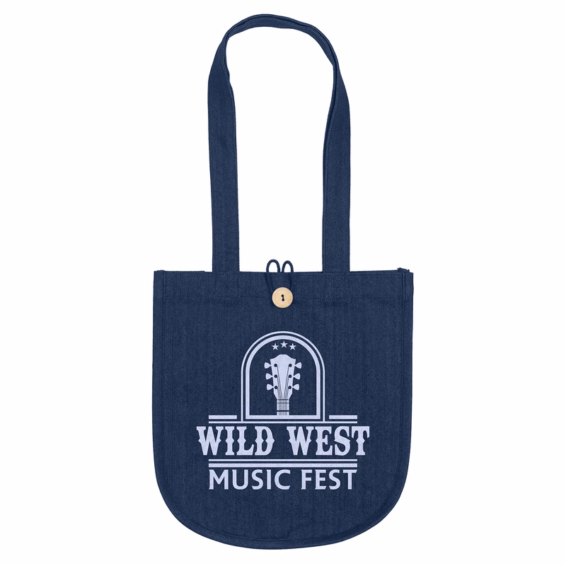 MB™- Denim Tote - Screen Print