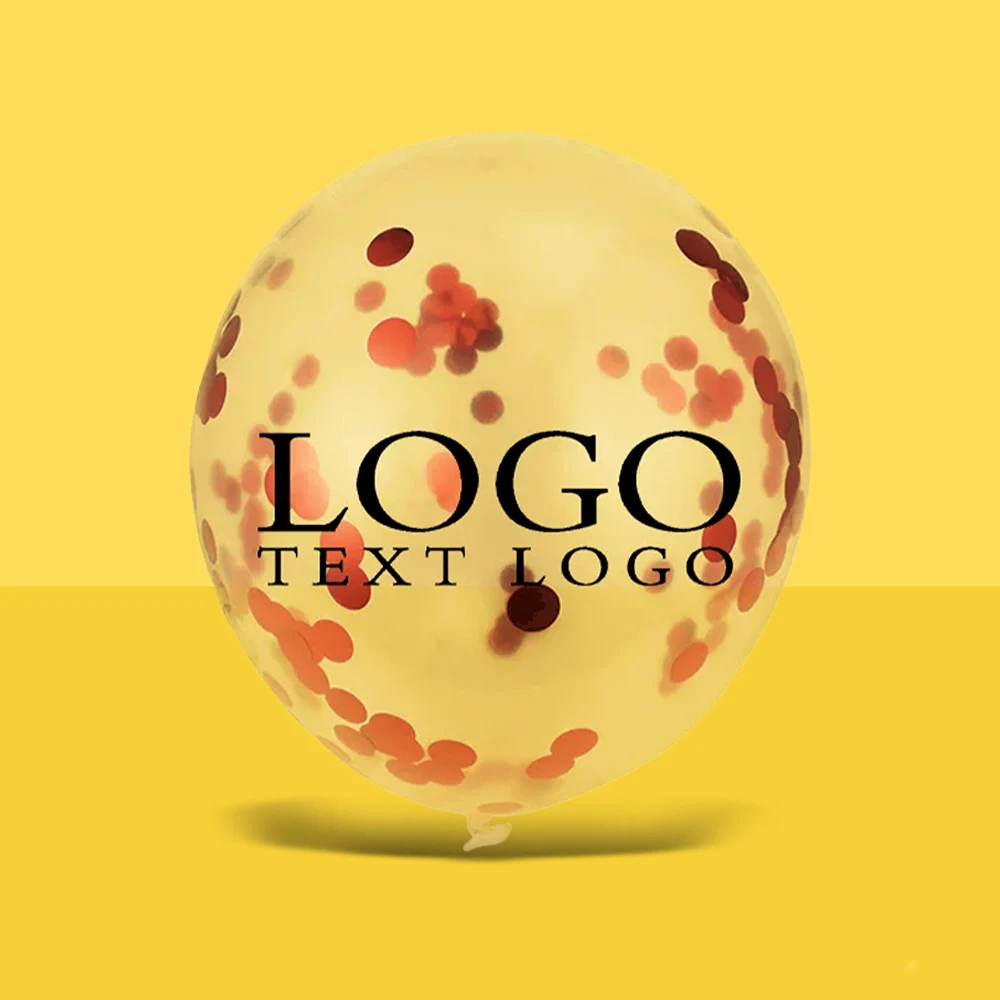Transparent Latex Confetti Balloons 1