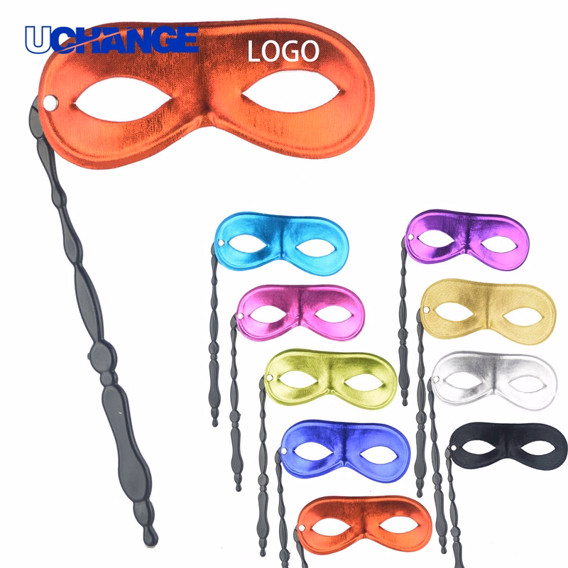 Handheld Dance Mask Costume Accessory