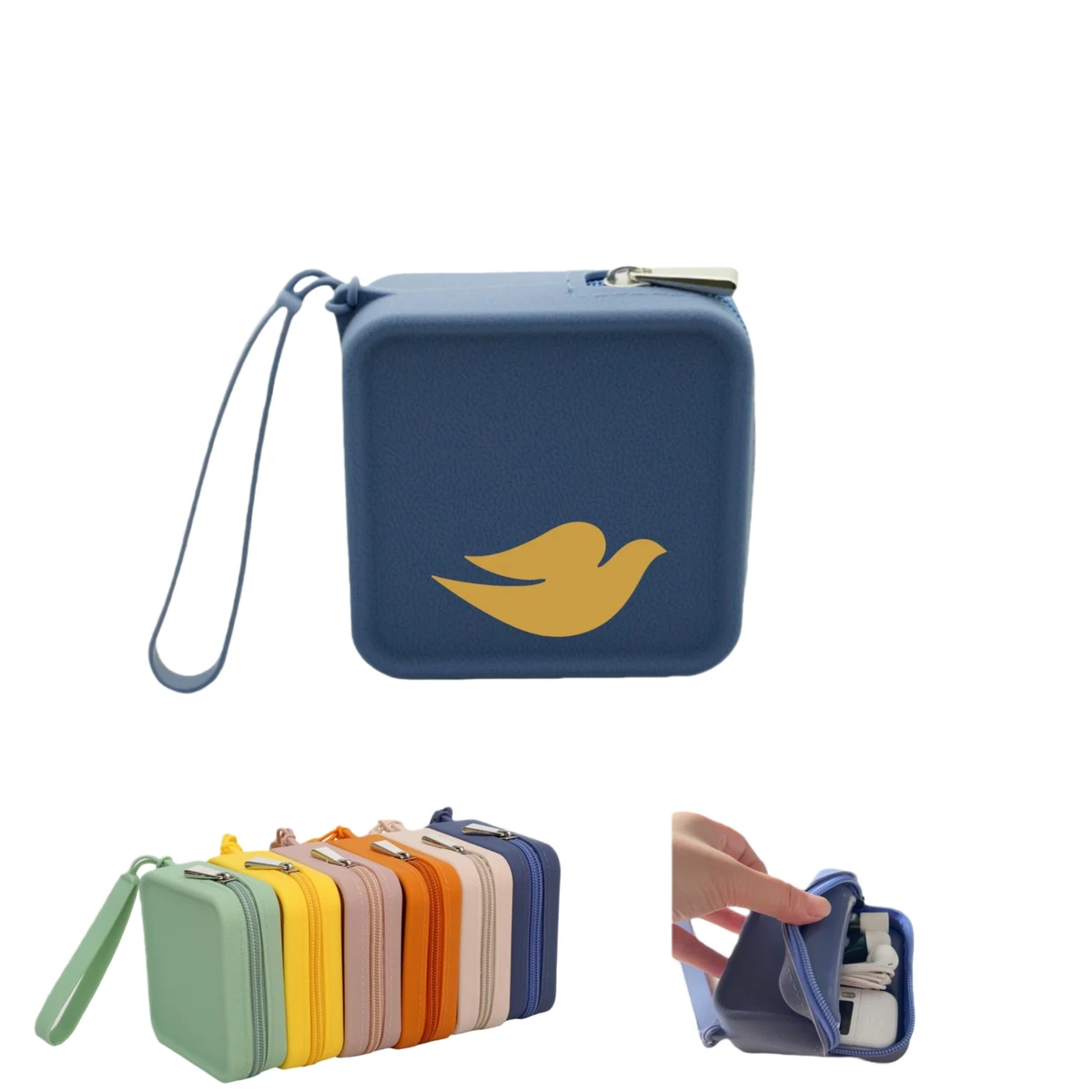 Small Silicone Makeup Toiletry Bag 1
