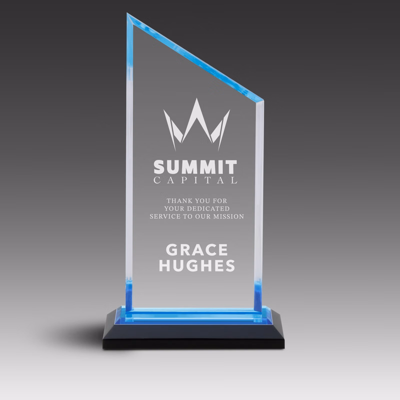 MirrorPeak Award (4"x7"x1")