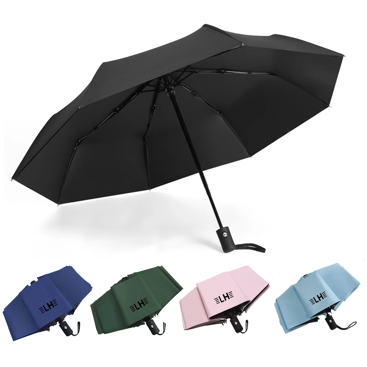 Fully Automatic Folding Umbrella 50MOQ 1