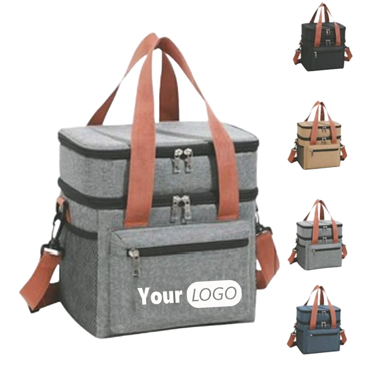Lunch Tote with Adjustable Strap 1