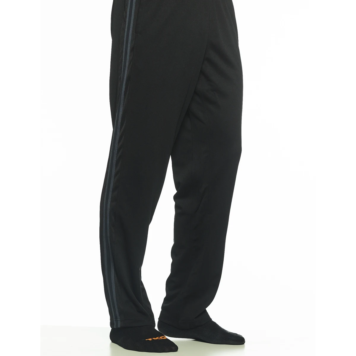 Unisex Black Hawk Medium Weight Fine Gauge Jersey Knit Warm-Up Pants 1