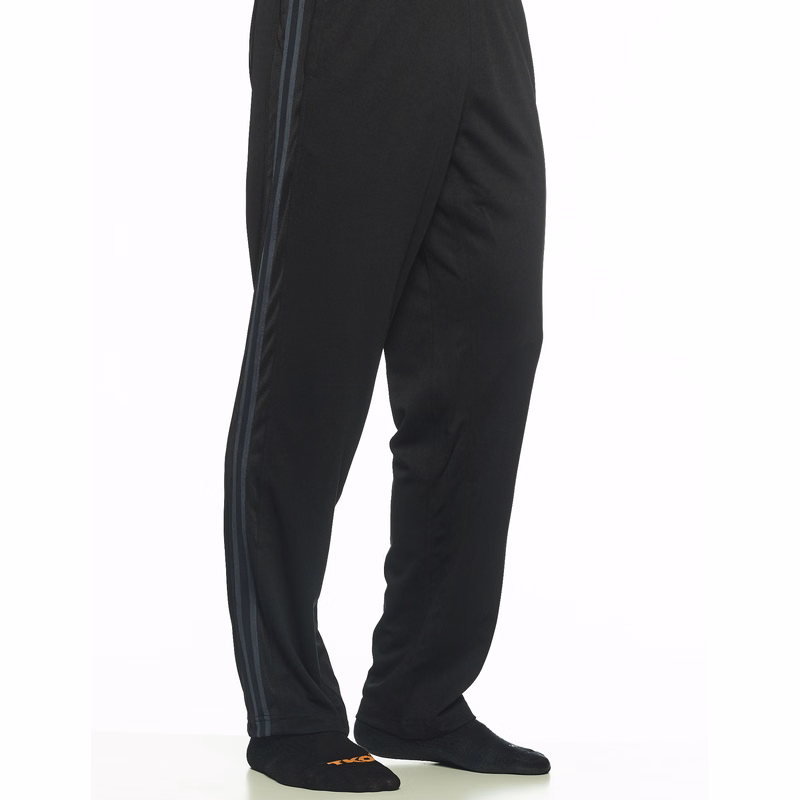 Unisex Black Hawk Medium Weight Fine Gauge Jersey Knit Warm-Up Pants