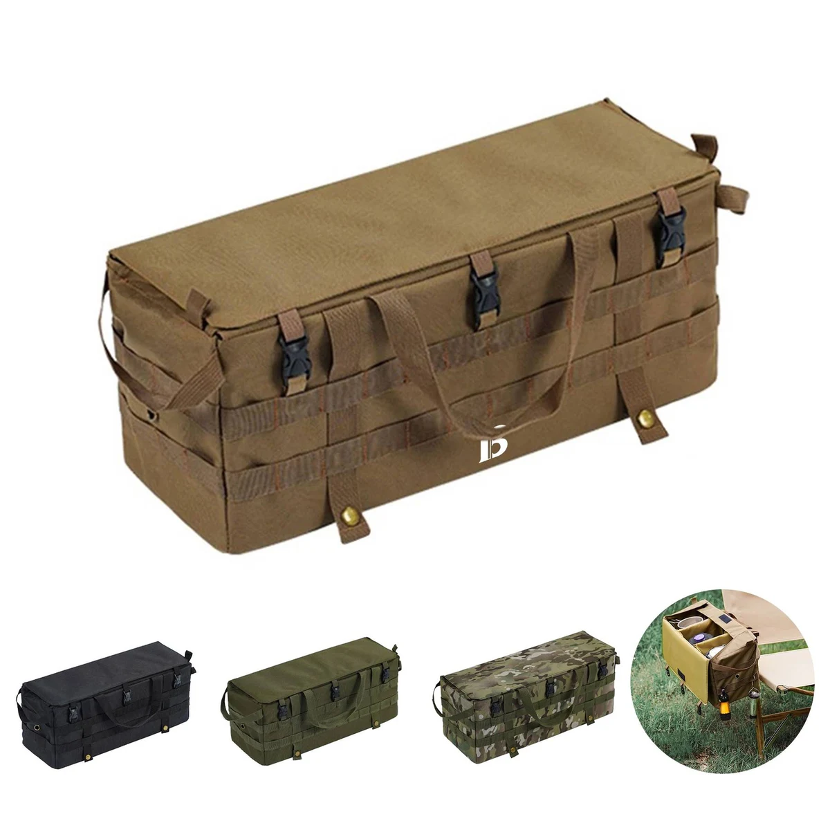 Oxford Outdoor Square Tactical Camping Storage Bag 1