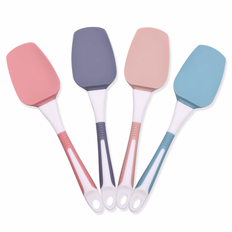 Two Color Silicone Baking Spatula