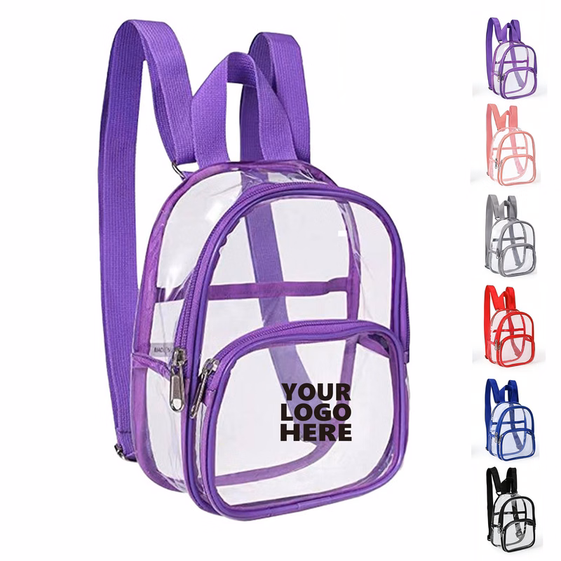 MOQ 10 Clear Event Travel Backpack