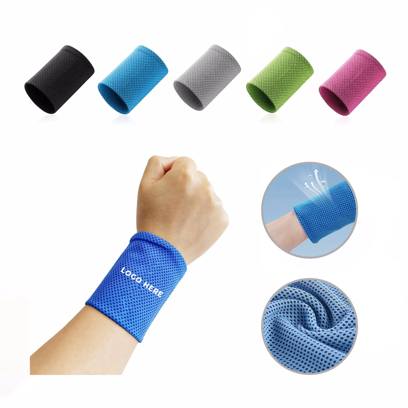 Summer Ice Silk Sports Cooling Wrist Support