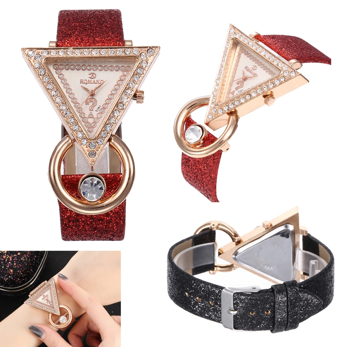 Triangle Watch For Women 1