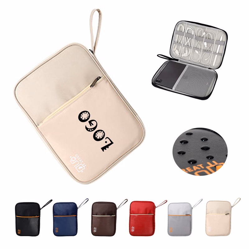Waterproof Flat Electronic Organizer Case Bag