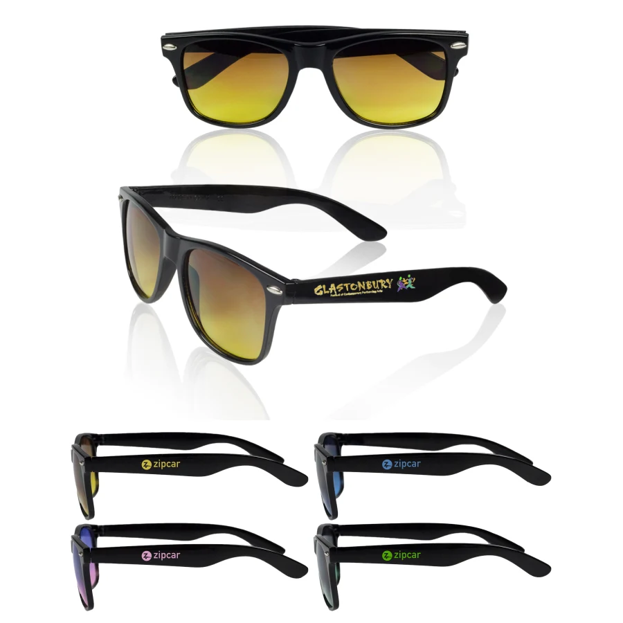 Black Gradient Lenses Malibu Sunglasses 1