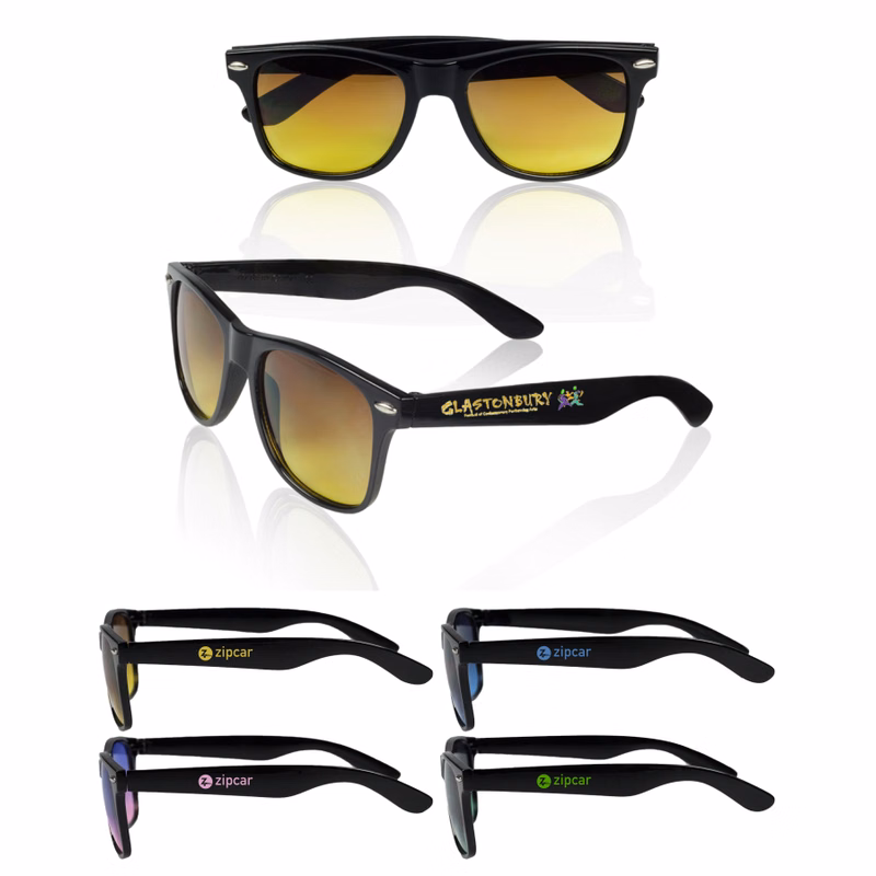Black Gradient Lenses Malibu Sunglasses