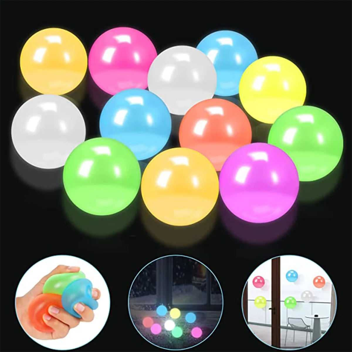 Glowing Sticky Balls 1