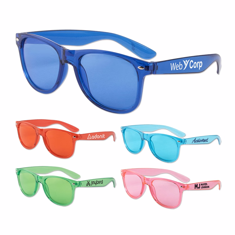 Translucent Sunglasses with Matching Lens