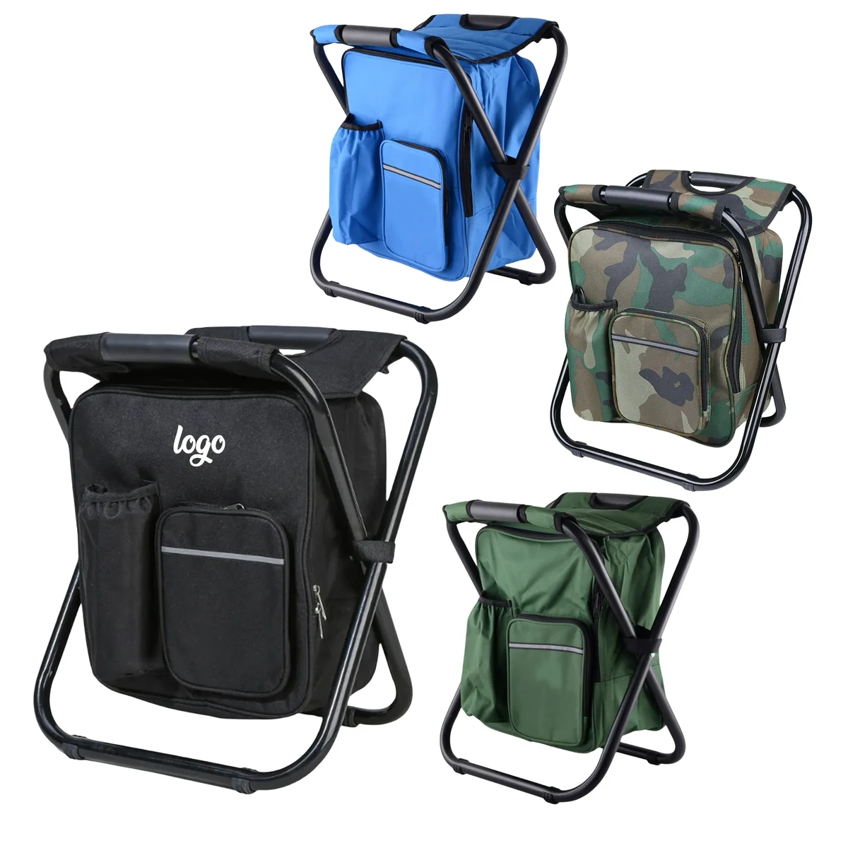 Backpack Chair with Cooler Bag 1
