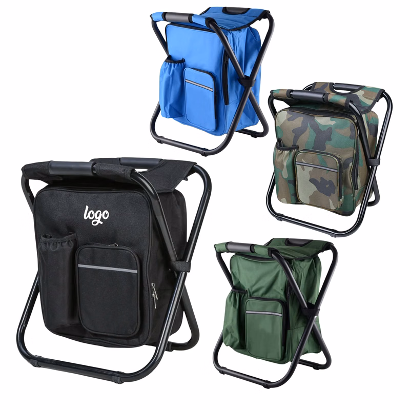 Backpack Chair with Cooler Bag