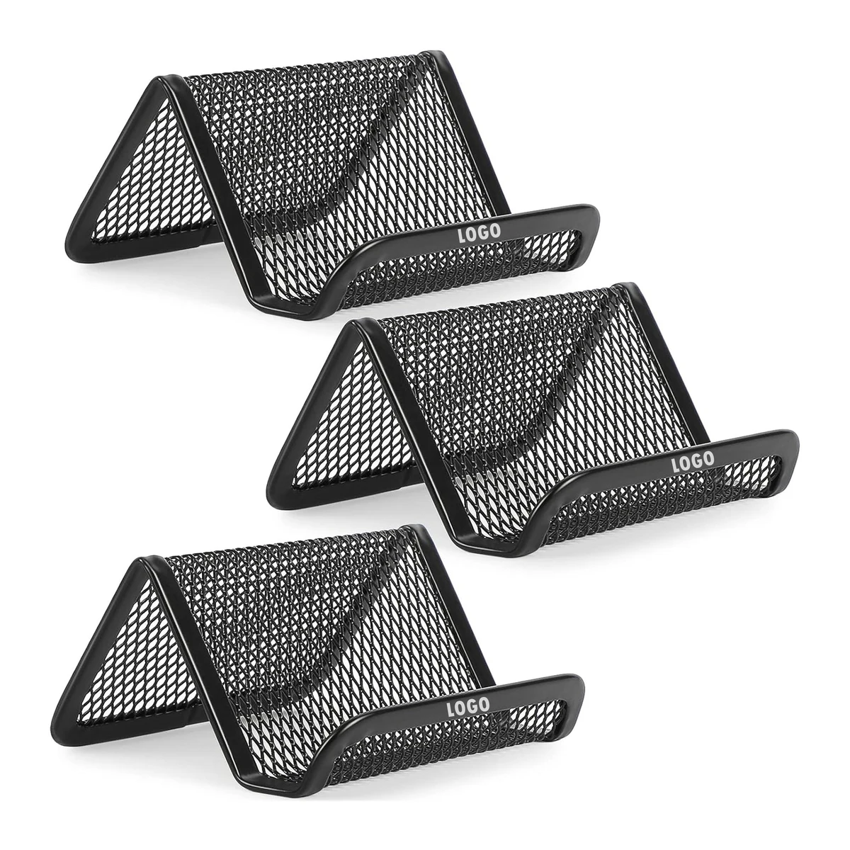Mesh Business Card Holder For Desk 1