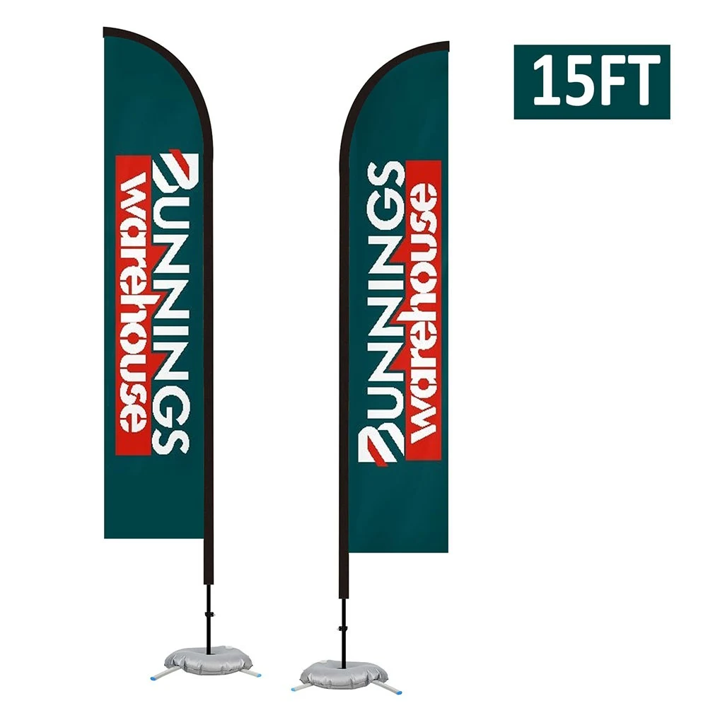 Feather Flag Kit with Cross Base & Water Bag 1