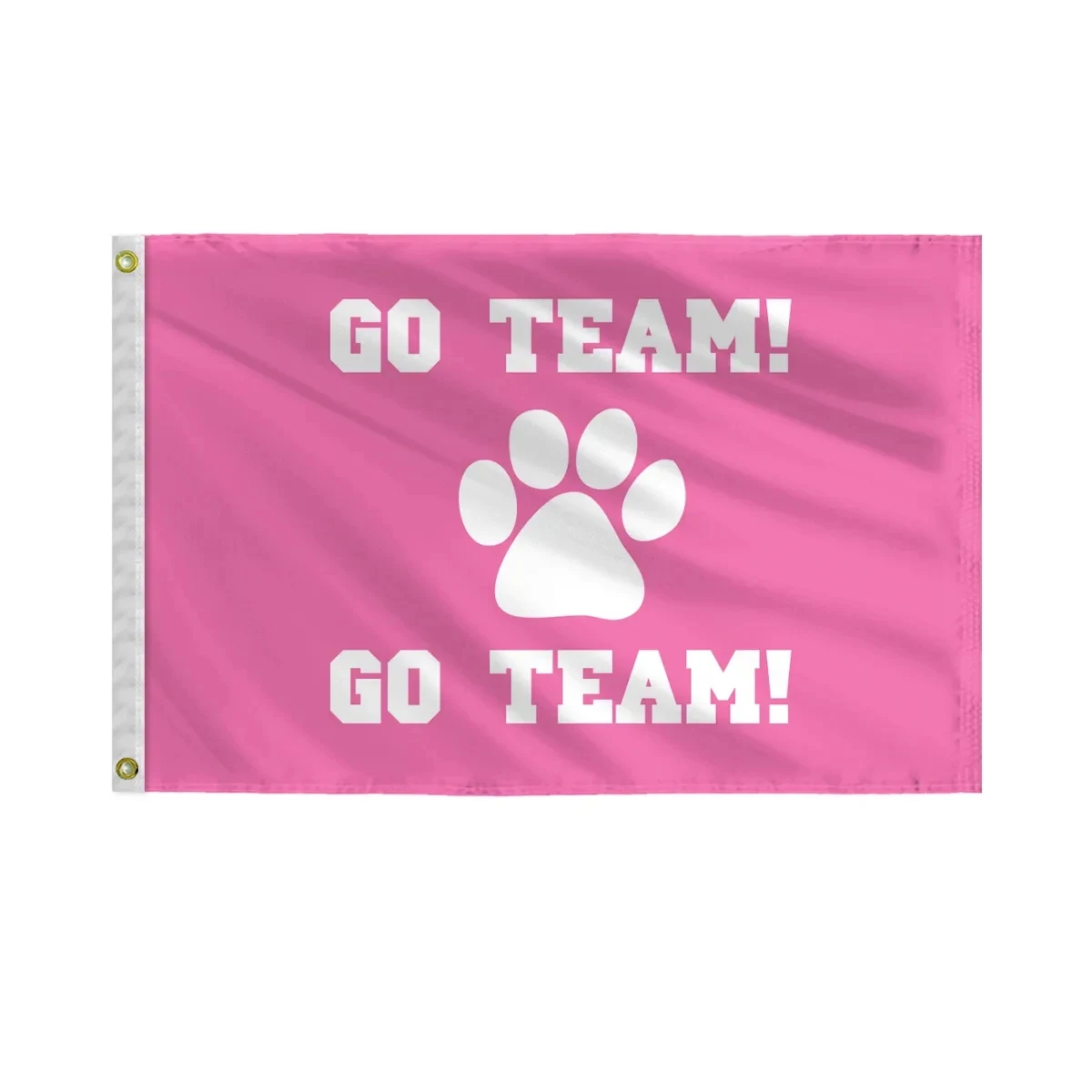 Dog Paw Mascot Flags 1