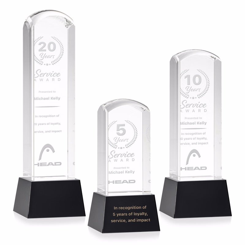 Silkwood Award on Base - Black